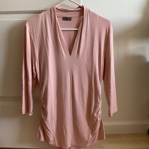 Vince Camuto Pink Quarter Sleeve
